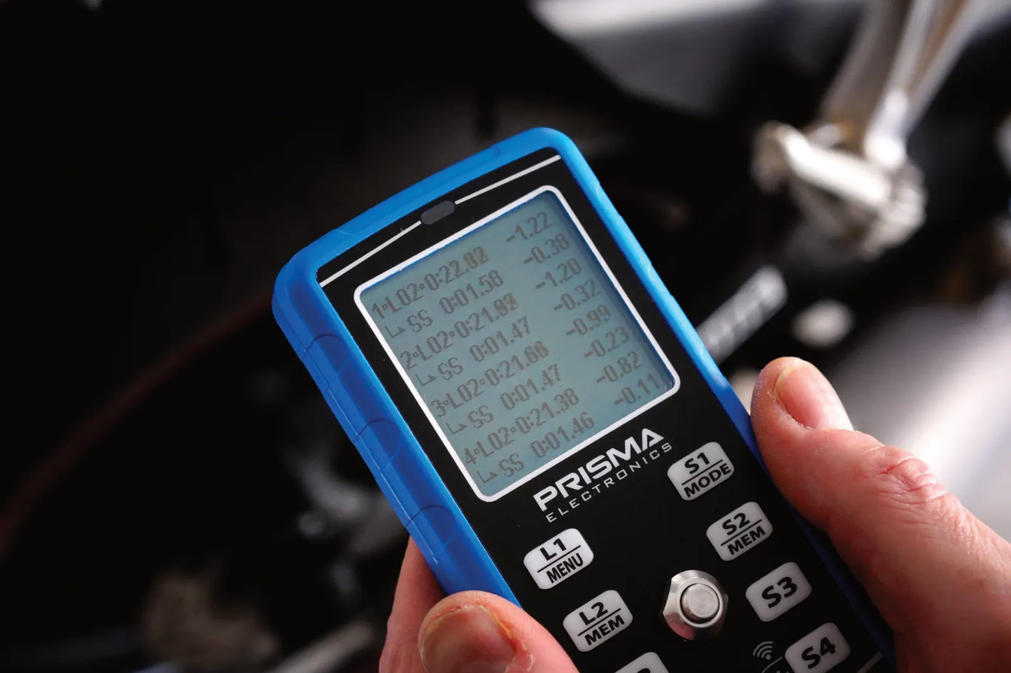 Prisma HPM5 Digital Tyre Gauge With Lap Timer