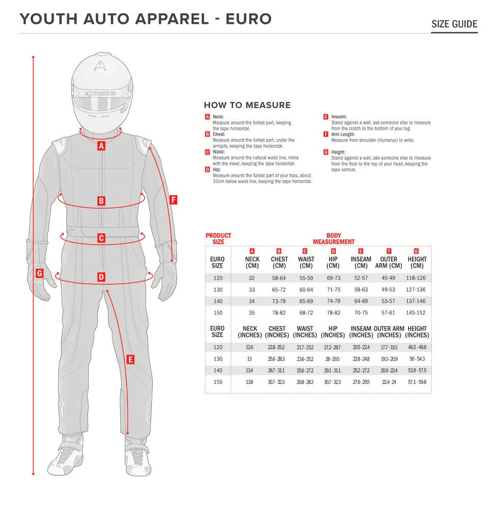 Alpinestars KMX-9 V3 S. Graphic 3 Youth Kart Suit