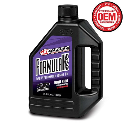 MAXIMA FORMULA K2 PREMIX 2T 100% SYNTHETIC RACING 1L / 34OZ