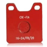 KR SNR Brake Pad Set (Red)